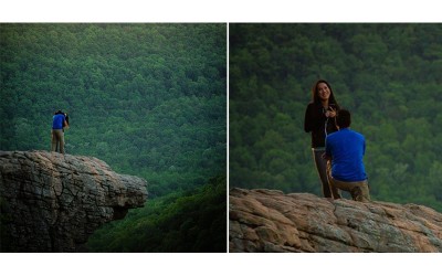 糗大了  攝影師「花６小時」拍攝委託人求婚畫面，沒想到下山後才發現拍錯人了