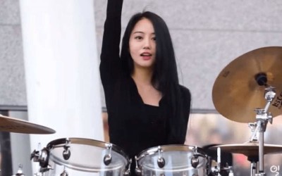心跳漏半拍  韓國「最美鼓手」美到令人屏息 網友：這是戀愛的感覺