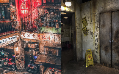 日本神復刻「香港九龍城寨」詭異景點！陰森燒臘店和公廁讓人看了就全身發毛