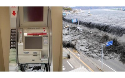 日本311七周年回顧…ATM太糟了  照片讓日網友笑不出：太垃圾  這就是人性