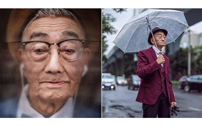 孫子幫85歲爺爺大改造，搖身一變「帥氣英倫紳士」體驗年輕生活 網友讚好暖心
