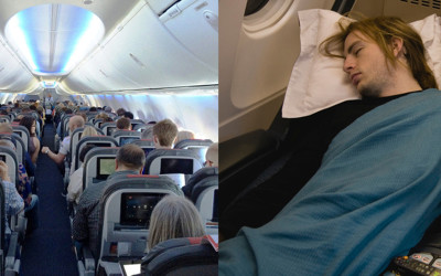 飛機上再累「起飛和降落時千萬別睡覺」  專家：後果很嚴重！